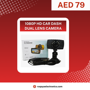 1080p HD Car Dash Dual lens Camera