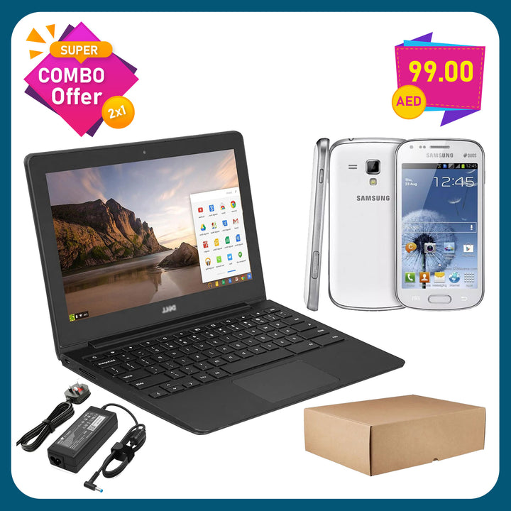 Chromebook & Samsung Mobile Galaxy X Duos S Bundle 1 in 2