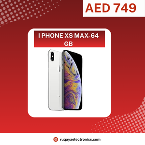 i phone xs max-64 GB