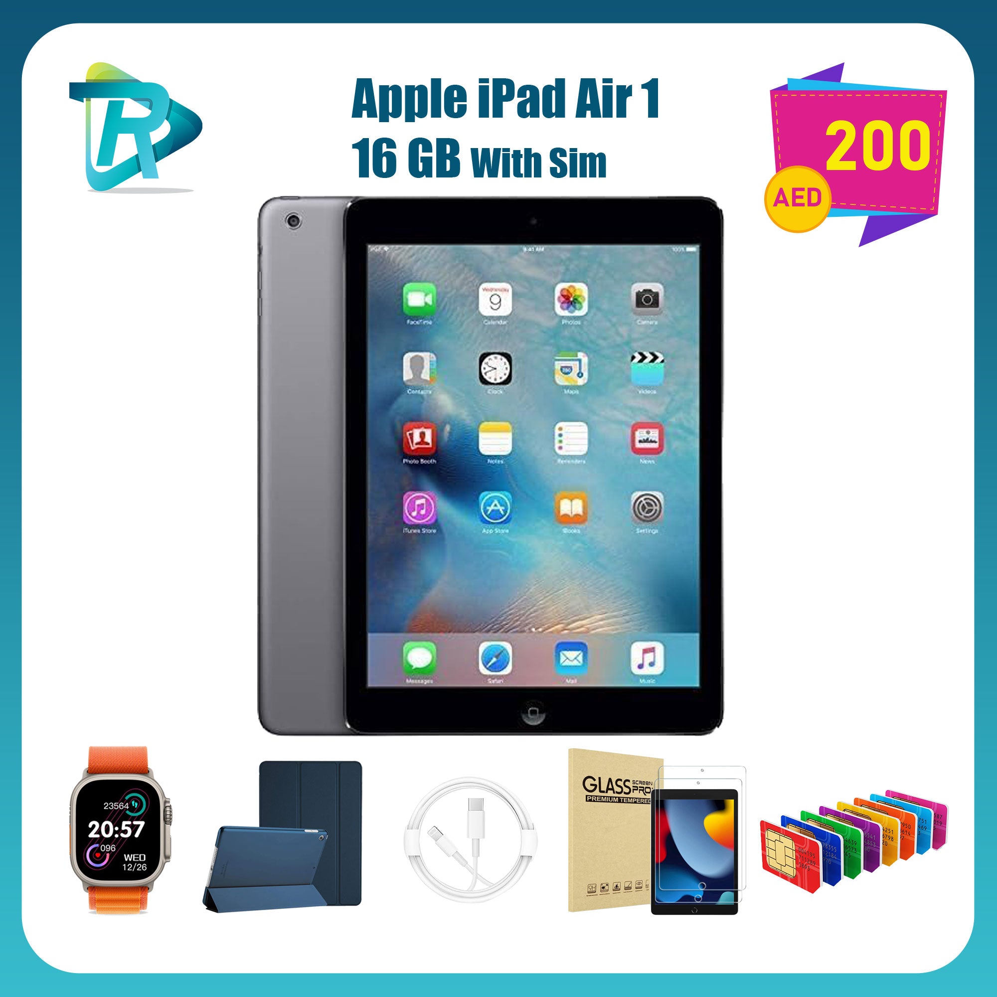 Apple iPad Air 1 (Wi-Fi + SIM) – Light in Hand, Strong in Performance