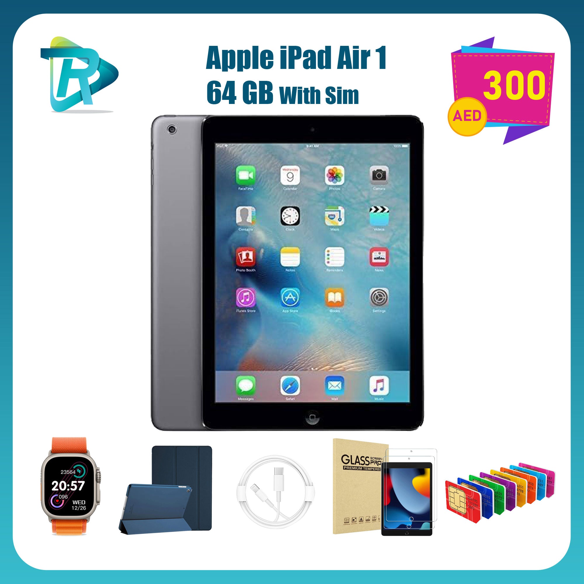 Apple iPad Air 1 (Wi-Fi + SIM) – Light in Hand, Strong in Performance