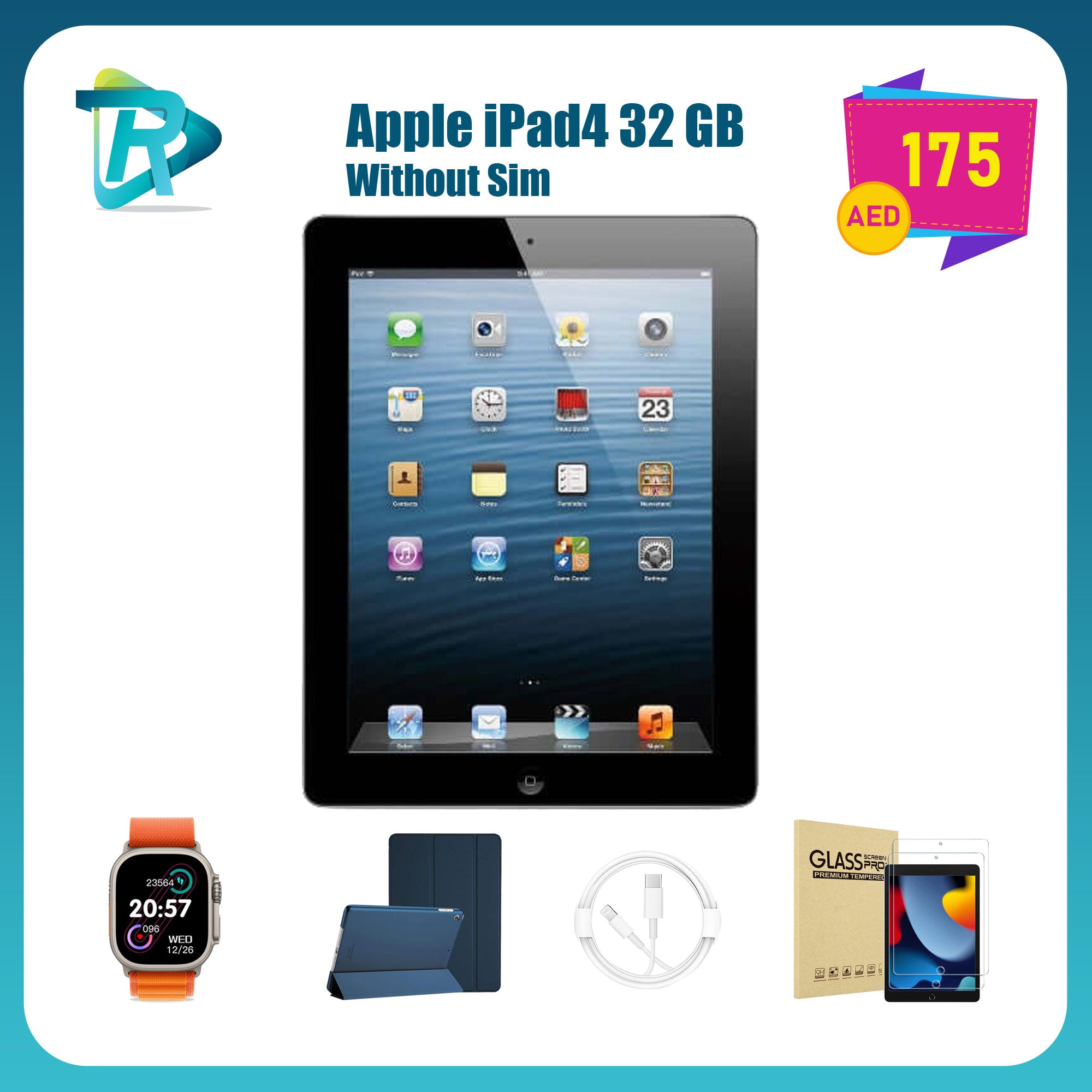 Apple iPad 4th Generation Wi-Fi - Sim