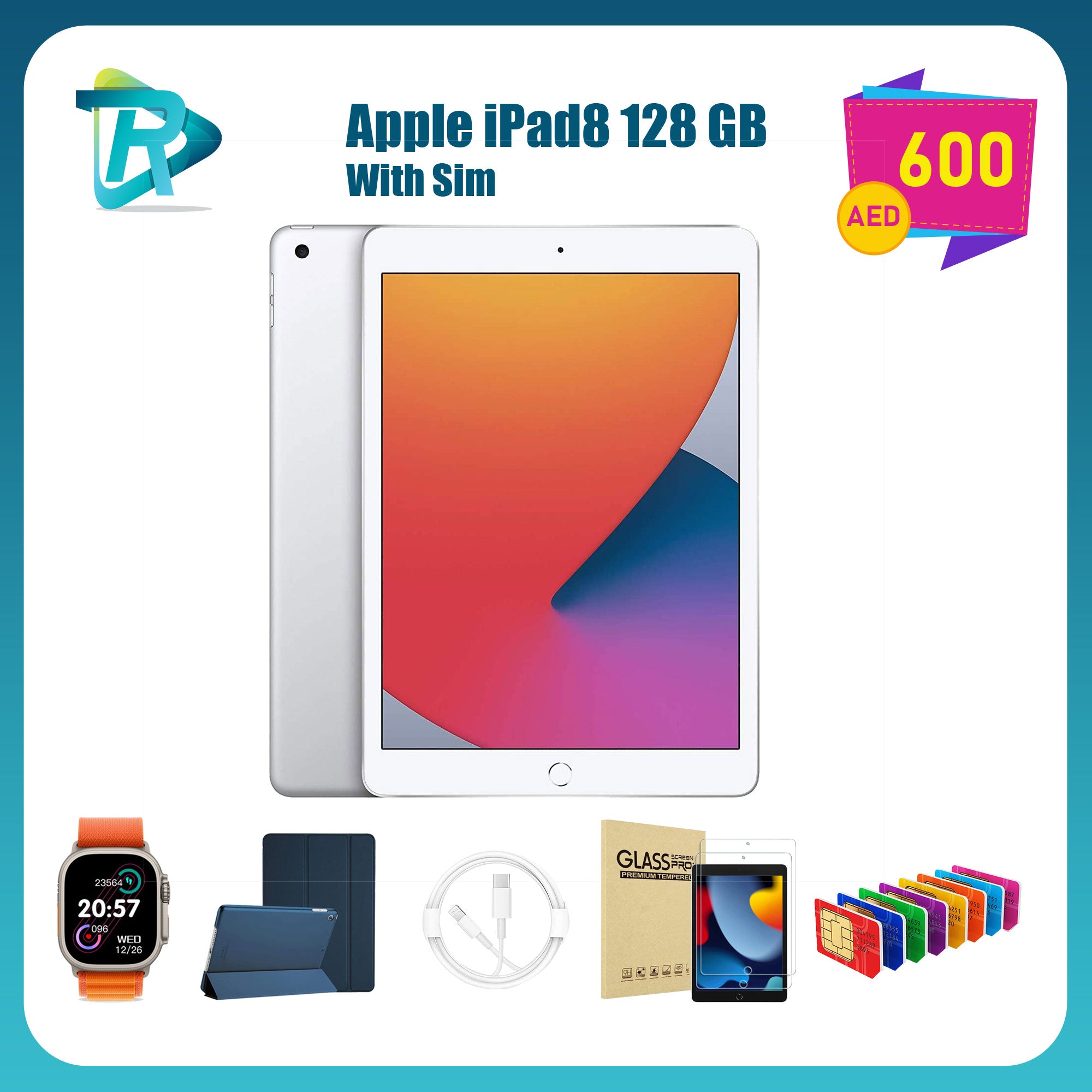 Apple iPad 8th Generation Wi-Fi - Sim